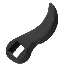 Crowbar Adapter with Adjustable Angle Head for 1/2 Inch Coupler, HeavyDuty Steel for Tight Spaces