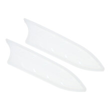 Kitchen Knife Sheath for 6 Inch Ceramic Knife, 2 Pcs Transparent Knife Edge Guard Set for Durable Blade Protection