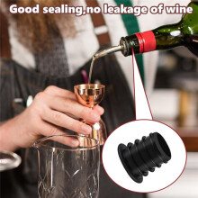 12 Pcs Liquor Pourer Adapters, Liquor Pour Spout for Large Neck Liquor Bottles, Liquor Bottle Pourers for Alcohol