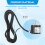 Rotary Incremental Encoder 38S6G5-B-G24N AB 2-Phase Connection 50P/R 5-24V Solid Shaft  Open Collector NPN Output 3