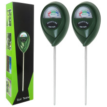 Battery Soil Moisture Meter 2Pack with Deep Probe, Accurate Plant Water Sensor for Garden and Farm