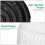 Cake Containers with Clear Dome Lids 10 Pack Plastic Cheesecake Boxes for Baking Storage and Transport 4
