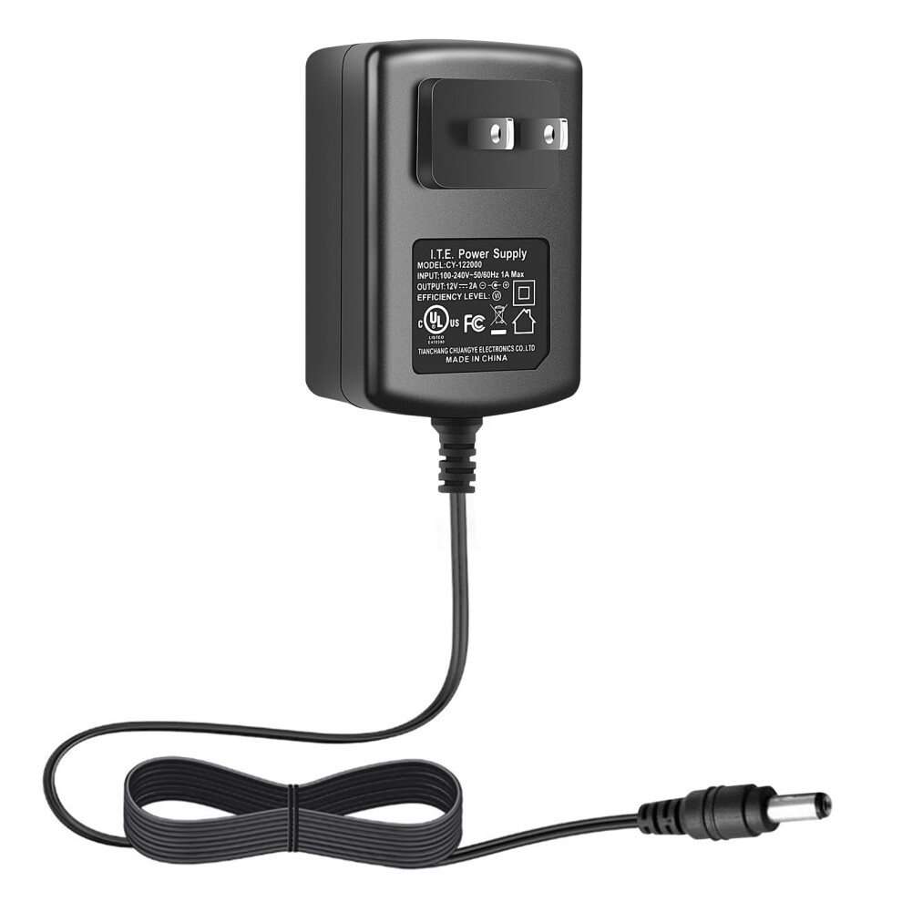 12V 2A Power Supply Adapter Ac To Dc With 5.5X2.1mm Plug For Cctv Cameras And Led Strip Lights 9771547217817