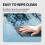 15 pezzi di panni in microfibra per parabrezza 11