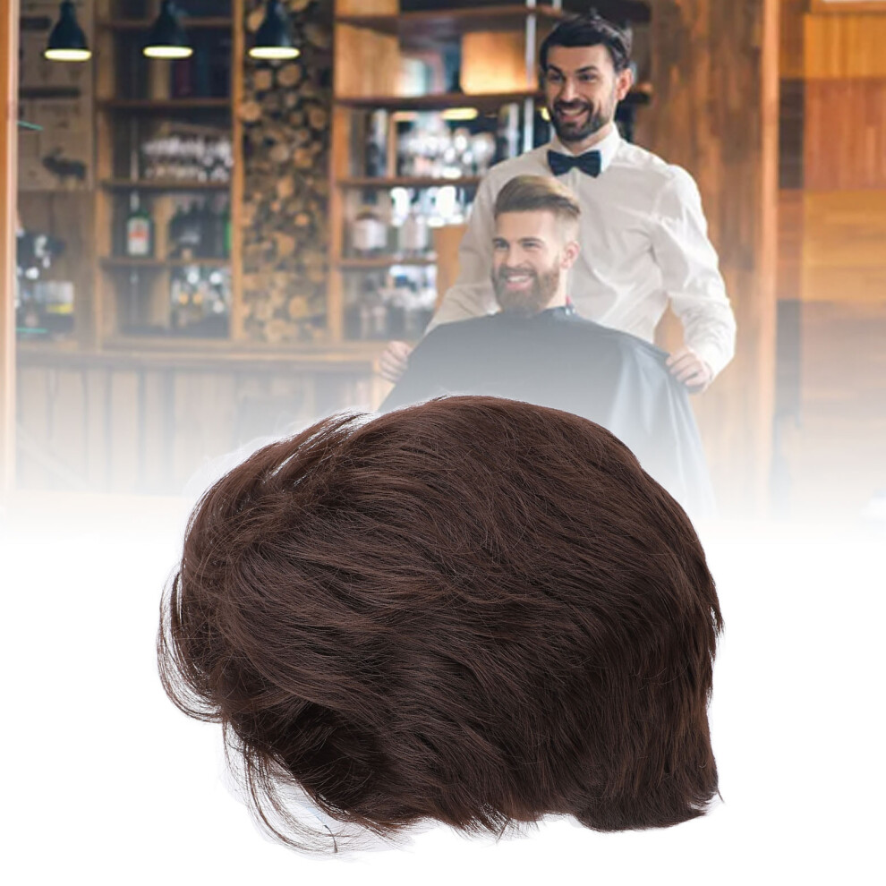 Men High Temp Fiber Wig for Middle-Aged & Elderly Daily, Party & Cosplay
