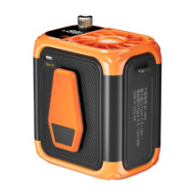 Portable Waist Fan with Rapid Cooling Technology, USB Fast Charging, ClipOn Design for Outdoor Work