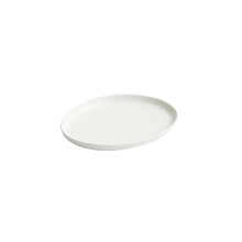 Ceramic Dinnerware Set Oval Serving Plate 10.3in Microwave Dishwasher Safe Scratch Resistant