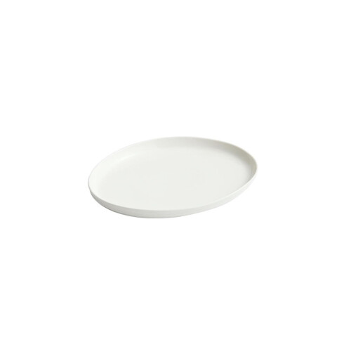 Ceramic Dinnerware Set Oval Serving Plate 10.3in Microwave Dishwasher Safe Scratch Resistant