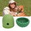 eichelförmiger Silikon-Hundefutterball pfauengrün 13