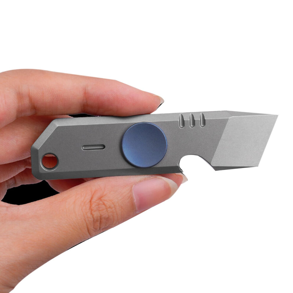 Titanium Pry Bar Edc Tool With Bottle Opener, Mini Crowbar Keychain For Everyday Carry 9169991240107