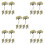 150Pcs Artificial Christmas Berry Sprays Multicolor Soft PVC Branches 4