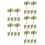 150Pcs Artificial Christmas Berry Sprays Multicolor Soft PVC Branches 6