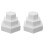 6 Hexagon Tortenformen Sechseck Dekorationshilfe 4