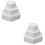 6 Hexagon Tortenformen Sechseck Dekorationshilfe 8