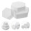 6 Hexagon Tortenformen Sechseck Dekorationshilfe 11