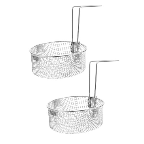 10Stk Vielseitiger Frittierkorb Mit Mesh Für Snacks &