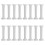 48Pièces Colonnes Blanches Romaines Miniatures Pour Projet DIY 1
