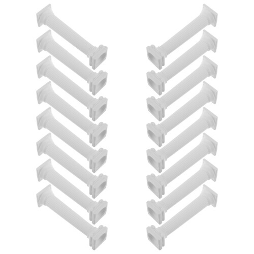 48Pièces Colonnes Blanches Romaines Miniatures Pour Projet DIY 1