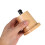 5Pcs Light Socket Lamp Holder Wood Plastic Durable Khaki Color 11