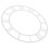 5Pcs Elegant Silver Acrylic Roman Numerals Wall Clock Sticker Set 3