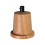 5Pcs Light Socket Lamp Holder Wood Plastic Durable Khaki Color 2