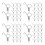80Pcs Silver Metal Cage Spring Hooks Durable Pet Latches for Home Use 6