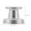 4Pcs Silver Low Profile Aluminum Record Clamp for Turntable Stability 11