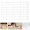 100Pcs White Plastic DIY Doll Joints for Movable Plush Bear Skeletons 11