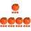 20 pcs mini simulation persimmon foam decorative fruit props 7