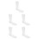 5Pièces Mannequin Plastique Pour Chaussures 8