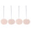 4 Pairs Comfortable Non Visible Underarm Sweat Pads 2