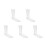 5Pièces Mannequin Plastique Pour Chaussures 9