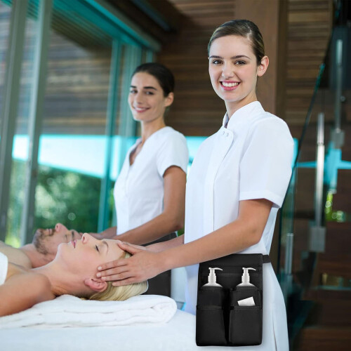 Sac à bouteilles de massage réglable, poches en polyester