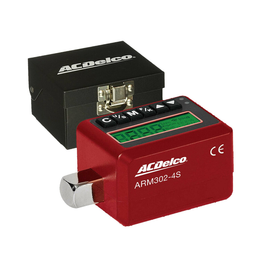 Acdelco Arm302-4Sâ 1/2" Digital Torque Adapter 17-340Nm Iso 6789 Calibrated 4716872181995