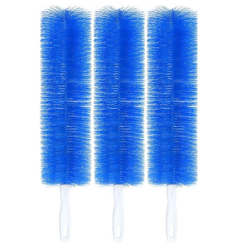 3 Pcs Cobweb Duster Bendable Fan Duster Plastic Dust Cleaner Microfiber  Ceiling Brush Reusable Dirt Remover for Fan