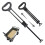 Wagon Handle Replacement Expansion Cart Handle Wagon Pull  Handles Spare Replacement Stroller Wagon Push Handle 5