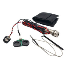 Active Endpin Jack Preamp Piezo Pickup Kit Volume & Tone Control for Acoustic Classical Guitar Parts