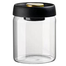 Stainless Steel Tea Jar Moisture-Proof Household Tea Storage Jar Pressure Vacuum High-Grade Coffee Bean Sealedjar B