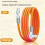 Type-C to Type-C 180 Swivel Double Elbow Mech Data Cable Fast Charging & Data Transfer Cable for Tablets and Laptops 2m 3