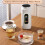 Travel Kettle, Small,450 Ml,Portable  Kettle with 6 Temperature Settings, LED Display,for Tea,Coffee,Camping Eu Plug 3