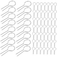 100Pcs Hanging Burn Needles Kit for Pottery and DIY Crafts Kiln Tools for Efficient Hanging and Firing for Artists