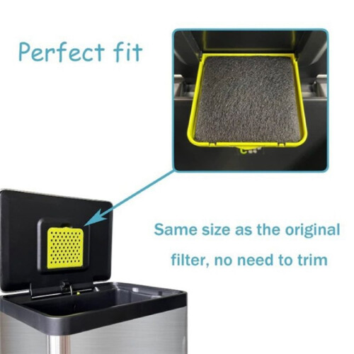 Trash Can Deodorizing Filter Refill for Trash Cans and Compost Bins Activated Charcoal Deodorizing Tablets 1