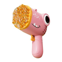 40 Gaten Dinosaurus Bellenblaasmachine Handheld Volledig Automatische Bellenblaasmachine Zonder Batterij en Bellenwater voor Kinderen Cadeau Geld B