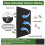 Household Trash Can Charcoal Filter Pad Deodorizer Remove Odor Odor Filter Kitchen Trash Can Deodorizing Cotton 7