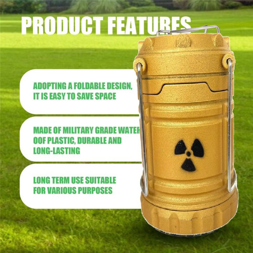 Simulation Nuclear Reactor Lantern Gift Handheld Camping Light Halloween Gift Night Lamp Home Decor Ornament 2