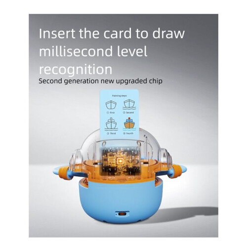 Educational Drawing Robot for Kids Interactive Learning Toy for Early Childhood Enlightenment