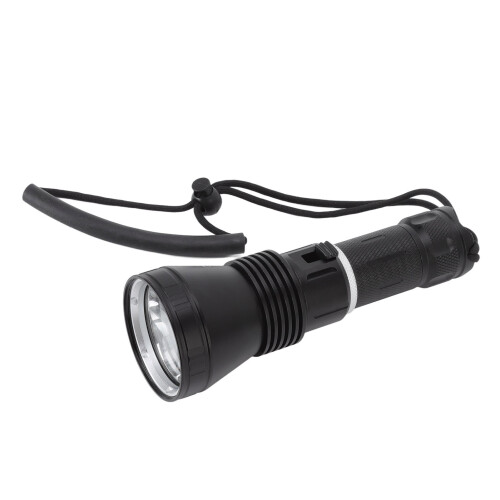 P50 Quad Core Diving Flashlight 8000LM Waterproof Underwater Light 100m 1