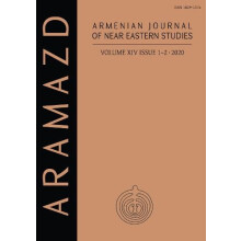ARAMAZD Armenian Journal of Near Eastern Studies Volume XIV.12 2020 Pa