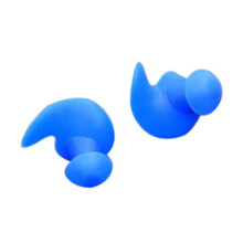 Écouteurs Anti-Poussière et Étanches Écouteurs de Natation Écouteurs en Silicone Souple en Spirale Écouteurs de Natation et de Plongée