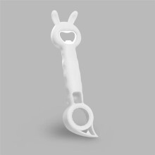 Multifunctional Bottle Opener,Beer and Beverage Opener, Bottle and Can Opener,Kitchen Accessories White